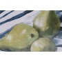 Cadre Home ESPRIT Jaune Bleu Blanc Vert Fruits méditerranéen 60 x 2,5 x 45 cm (2 Unités)