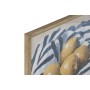 Cadre Home ESPRIT Jaune Bleu Blanc Vert Fruits méditerranéen 60 x 2,5 x 45 cm (2 Unités)