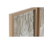 Cuadro Home ESPRIT Blanco Natural Escandinavo 25 x 2 x 35 cm