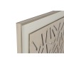 Cadre Home ESPRIT Vert Beige Doré Moderne Urbaine 90 x 3,5 x 120 cm (2 Unités)