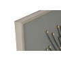 Cuadro Home ESPRIT Blanco Beige Abstracto Moderno 100 x 3,5 x 100 cm (2 Unidades)