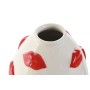 Jarrón Home ESPRIT Blanco Rojo Dolomita 15 x 15 x 22,5 cm