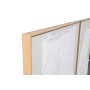 Cadre Home ESPRIT Blanc Noir Beige Abstrait 103 x 4,3 x 143 cm (2 Unités)