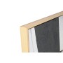Cadre Home ESPRIT Blanc Noir Beige Abstrait 103 x 4,3 x 143 cm (2 Unités)