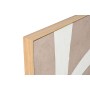 Cadre Home ESPRIT Blanc Beige Abstrait 103 x 4,3 x 103 cm (2 Unités)