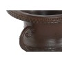 Jarrón Home ESPRIT Marrón Hierro 41 x 41 x 36 cm