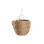 Vase Home ESPRIT Transparent Marron Clair Verre Naturel 37 x 37 x 55 cm