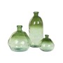 Jarrón Home ESPRIT Verde Cristal reciclado 45 x 45 x 47,5 cm