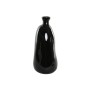 Jarrón Home ESPRIT Negro Cristal reciclado 22 x 22 x 51 cm