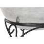 Jarrón Home ESPRIT Negro Plateado Aluminio 45 x 45 x 95 cm