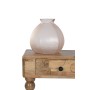 Vase Home ESPRIT Rose Verre Moderne 28 x 28 x 27 cm