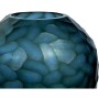Jarrón Home ESPRIT Azul Cristal Moderno 29 x 29 x 30 cm