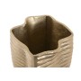Vase Home ESPRIT Doré Aluminium Abstrait Moderne 17 x 15 x 33 cm