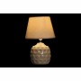 Lampe de bureau DKD Home Decor 25W Beige Marron Clair 220 V (2 Unités) (23 x 23 x 34 cm)