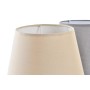 Lampe de bureau DKD Home Decor 25W Beige Gris foncé 220 V (22 x 22 x 35 cm) (2 Unités)