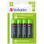Pilas Recargables Verbatim 2500 mAh 1,2 V (4 Unidades)