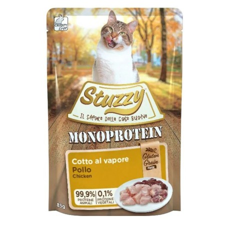 Aliments pour chat Agras Pet Foods STUZZY Monoprotein Kitten Chicken Poulet 85 g