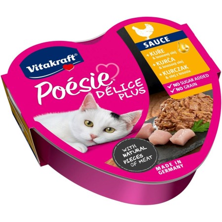 Comida para gato Vitakraft POESIE DELICE PLUS Pollo 85 g