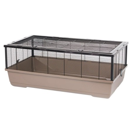 Cage INTER-ZOO Bernie mokka Métal Plastique 100 x 39 x 54 cm