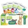 Comida para gato ANIMAL ISLAND Everyday Beef, chicken, turkey and white fish fillets in broth 40 x 85 g