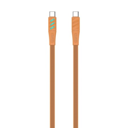 Câble USB-C vers USB-C Havit CB6254 Orange 1 m
