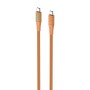Câble USB-C vers USB-C Havit CB6254 Orange 1 m