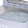 Bac à litière pour chats Diamentiq Yoko Blanc Gris Plastique
