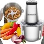 Batidora de Vaso Heinrich's HMZ 8849 Gris Plateado 500 W 2 L