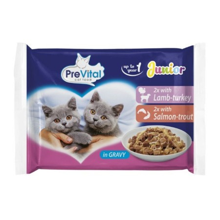 Aliments pour chat Prevital 4 x 100 g