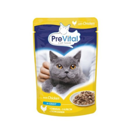 Aliments pour chat Prevital 12 x 100 g