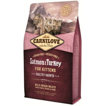 Aliments pour chat Carnilove Saumon Dinde 6 Kg