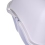 Bac à litière pour chats Diamentiq 4004508810DIA Blanc Gris Plastique