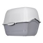 Arenero para Gatos Diamentiq 4004508810DIA Blanco Gris Plástico
