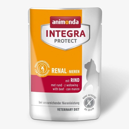 Aliments pour chat Animonda Integra Protect Renal Nieren Viande de bœuf 85 g