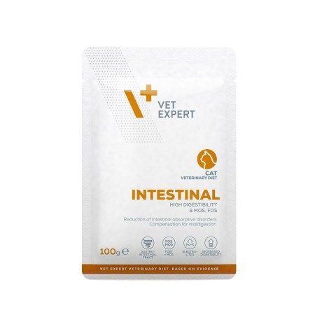 Alimentation humide VETEXPERT Intestinal Cat Poulet 100 g