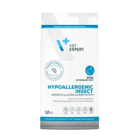 Nourriture VETEXPERT Hypoallergenic Insect Dog 12 kg