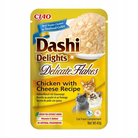 Collation pour Chat Inaba 	Dashi Delights Poulet 40 g