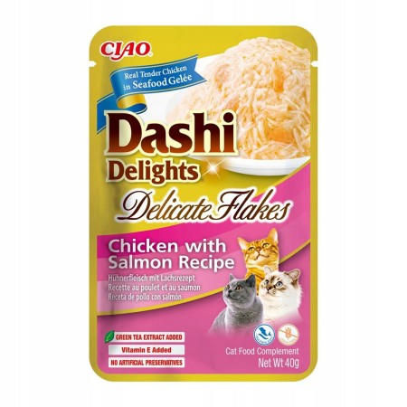 Collation pour Chat Inaba 	Dashi Delights Poulet 40 g