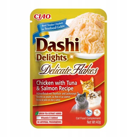 Snack para Gatos Inaba Dashi Delights Pollo 40 g