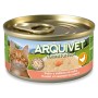 Aliments pour chat Arquivet Chicken in sauce with salmon Poulet 80 g