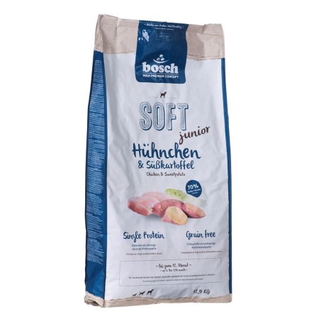 Nourriture BOSCH Soft Junior Chicken and sweet potatoes Petit/Junior Poulet Patate douce 12,5 Kg