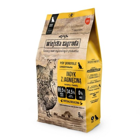 Pienso WIEJSKA ZAGRODA Turkey with lamb M Pavo 9 kg