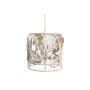 Suspension DKD Home Decor Gris Doré (49 x 49 x 48 cm)