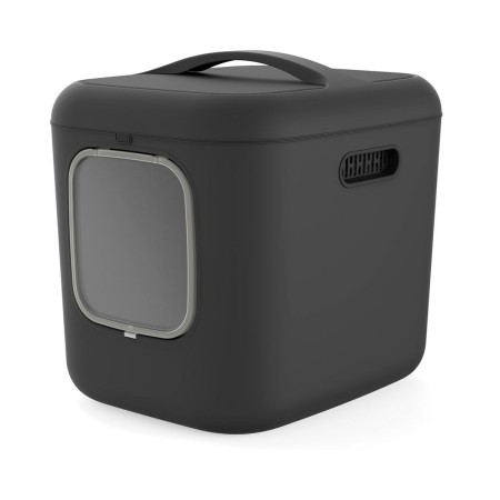 Bac à litière pour chats Rotho Biala XL anthracite Anthracite Plastique