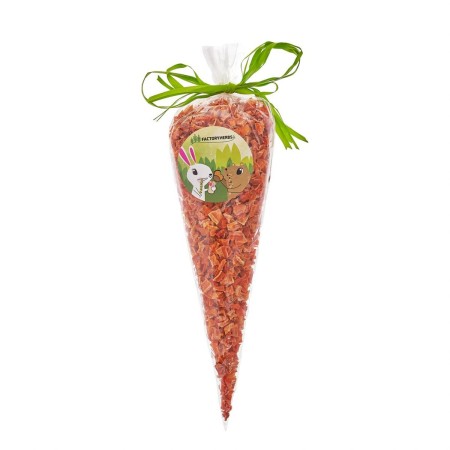 Alimento para Conejos Factoryherbs Carrot cubes Chinchilla Cobaya Hámster Rata Ratón Roedores Aves 100 g