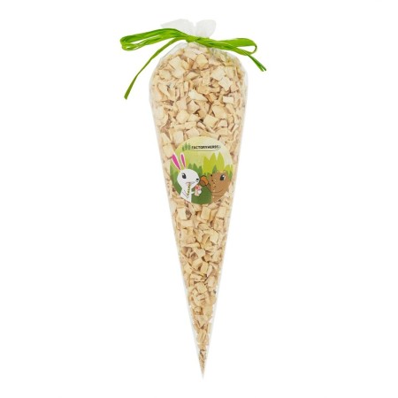 Nourriture pour lapins Factoryherbs Parsnip cubes Chinchilla Cochon d'Inde Hamster Rat Souris Rongeurs Oiseaux 100 g