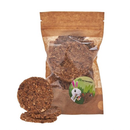 Nourriture pour lapins Factoryherbs Chinchilla Tortue Rongeurs Chiot Canari Oiseaux 100 g