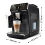 Cafetera Superautomática Philips EP4441/50 Negro 230 W 15 bar 275 g 1,8 L