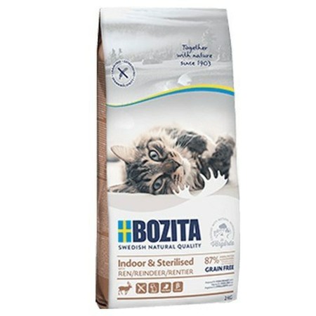 Nourriture Bozita Indoor&Sterilised Grain free Reindeer Poulet Renne 10 kg