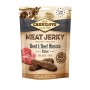 Nourriture Carnilove Meat Jerky Beef & Beef muscle fillet Adulte Dinde Veau 100 g
